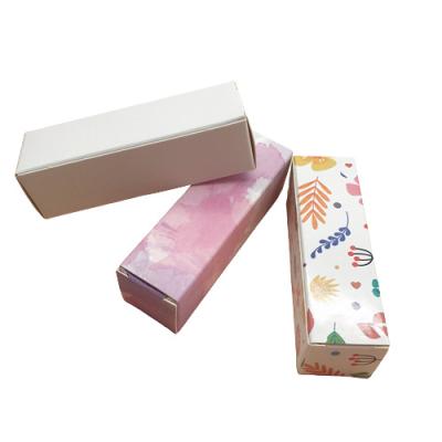 China Handmade Wholesale Shipping Gift Packaging Mailing Cardboard Lipstick Cosmetic Paper Boxes for sale