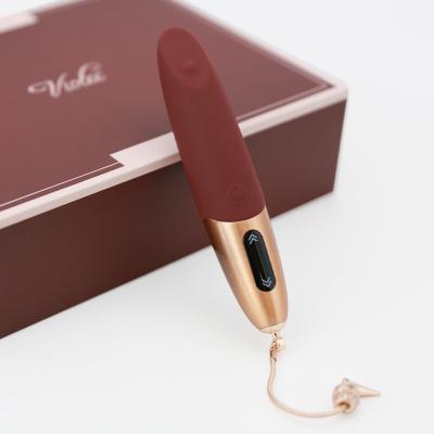 China Lipsticks Vibrator Silicone G-spot Clitoris Stimulator Nipple Massager Bullet Lipstick Vibrator Sex Adult Flirt Toys For Women for sale