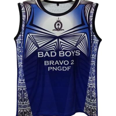 China Anti-Wrinkle Fashion Men Fittness Gym Muscle Stringer Tank Top Bodybuilding Breathable Dry Fit Custom Printed Top Full for sale