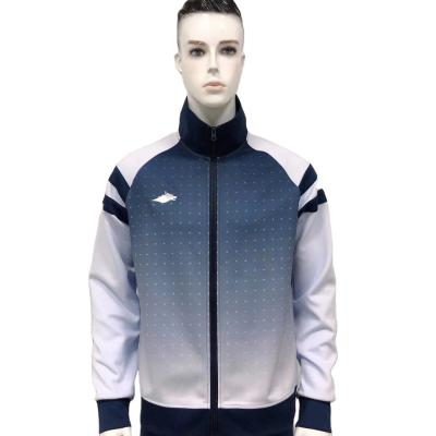 China OEM Sublimation Anti-Wrinkle Zipper Zipper Sports Top Men's Zipper-up Jackets Custom Made Gym facotry for sale