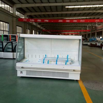 China Single-Temperature Refrigerator Showcase Open Fridge For Fruits And Vegetables for sale