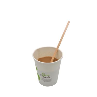 China Promotional Manufacturing Price Viable Professional Paper Wrapped Disposable Wooden Coffee Stirrers Individually for sale