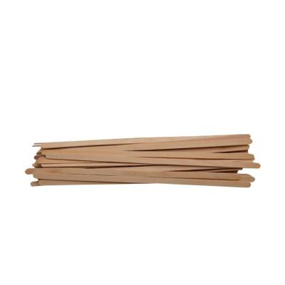 China Sustainable Custom Disposable Wooden Coffee Stirrers Eco Friendly Wooden Stir Sticks for sale