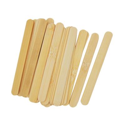 China Sustainable Bamboo Coffee Stirrers Individually Wrapped For Drinking Cocktail Hot Chocolate Mix Tea for sale