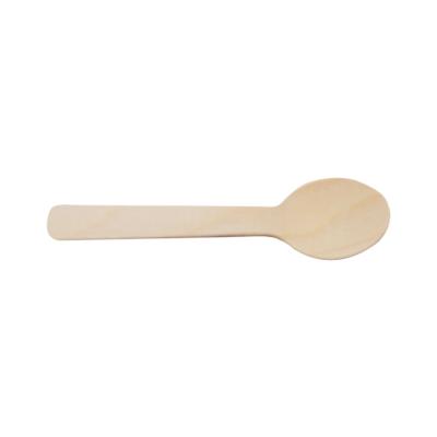 China Disposable Manufacturers Wholesale Biodegradable Wooden Ice Cream Sample Tasting Spoons for sale