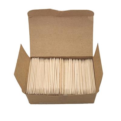 China Disposable Biodegradable Bamboo Toothpicks China Bulk Birch Wooden Toothpicks Factory for sale