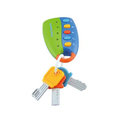 中国 Best-selling cartoon electric musical key chains baby ringcar remote toy 7.5*3.5*19.5 販売のため