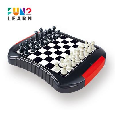 China 4 in 1 Chess Controller Snake Ladder Magnetic Flying Board Game Set Chess Set Kids Play for Children SE60017 for sale