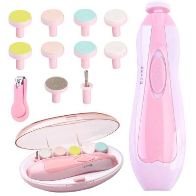 China New Arrival Safe Professional Automatic Finger Nail Clipper Electric 2022 Polisher For Baby for sale