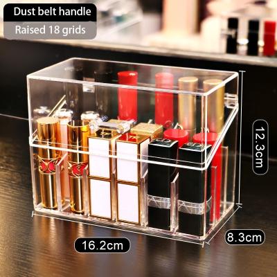 China KQ-Series Eco-friendly Lipstick Beauty Cosmetic Tools Perfume 24 Dustproof Grid Storage Box for sale