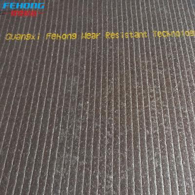 China Manufacture Wear Liners / Pipes / Screens FEHONG 12 On 12 Clad Clad Metal Wear Steel Plate Cladded for sale