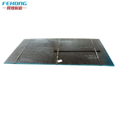 China Fabricating Wear Liners / Pipes / Screens FEHONG Bimetallic Wear Steel Plate for sale