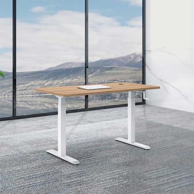 China 1.6M elektrisch zit-sta-bureau Ergonomische heftafel Te koop