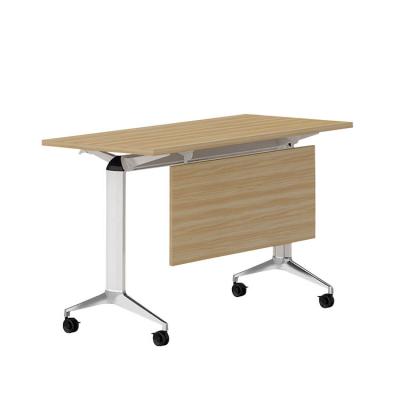 China 55 inch trainingsruimtetafel stapelbare verplaatsbare trainingstafel 25 mm dikte Te koop