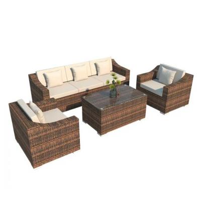 China 1.6M Outdoor Hoekbank Set Sectionele Sofa Tuinmeubelen Te koop