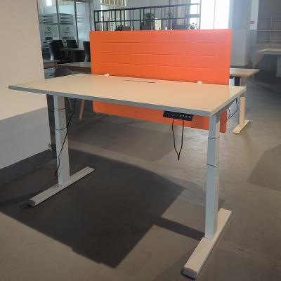 China Dual Motor Lifting Desk Frame Elektrische hoogte verstelbare Sit Stand Desk Te koop