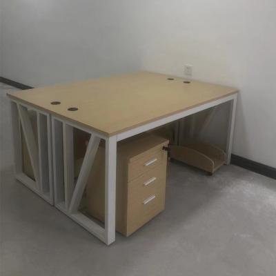 China 47 pulgadas Estación de trabajo Escritorio Muebles de oficina Single Escritorio y silla conjunto en venta