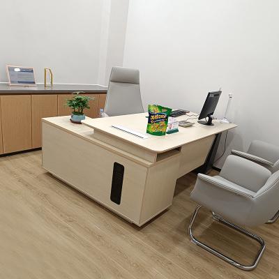 China Baas Office Desk Manager Computertafel L-vorm CEO Executive Office Desk Te koop