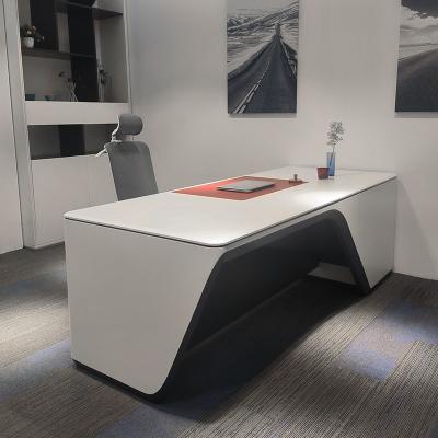 Cina Fabbricanti OEM Arredamento per uffici White Manager Desk Executive Desk in vendita