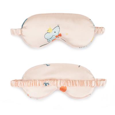 China Various Colors PatternsSleep Eye Mask Comfort Formal Luxury Unisex Silk Sleep Mask For Sleeping for sale