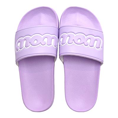 China Fashion trend step on the feeling of the clouds slippers women's wear summer hot sale home bathroom couples soft thick bottom Eva slippers for sale