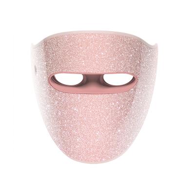 China Popular Led Acne Treatment Facial Mask With Led Light Mask On TV Show Best Performance Led Light Therapy Face Mask for sale