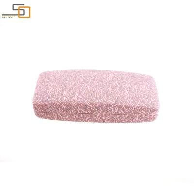 China Iron Stylish Pink Metal Eyeglasses Case / Glasses For Women for sale