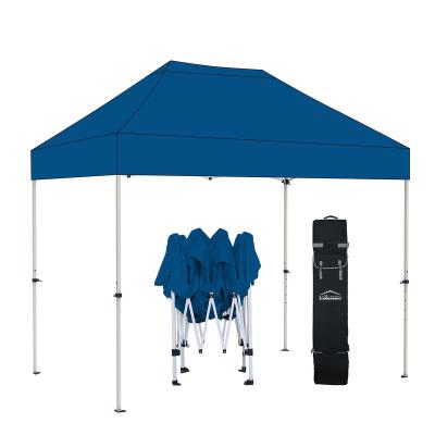 China Steel Factory Direct 07x10 Foot Custom Pop Up Canopy Tent Folding Waterproof Foldable Tent Custom Printed Advertising Gazebo Tent for sale