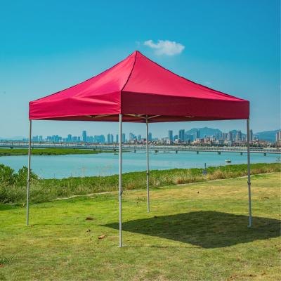 China Steel Cheap Price 3X3 UV Proof Waterproof Easy Up Canopy Portable Advertising Folding Tent for sale