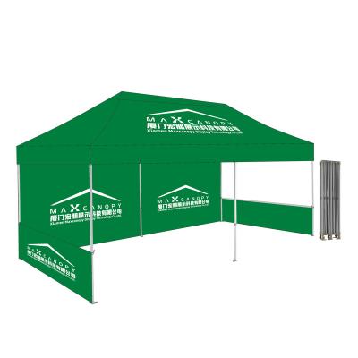 China Custom Printed Advertising Steel 1020 Foot Steel Frame Pop Gazebo Tent for sale