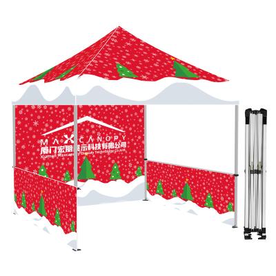 China Folding Canopy 10x10 Steel Waterproof Tent With Logo Aluminum Canopy 3x3M Folding Tent for sale