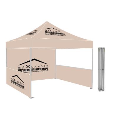 China Aluminum Outdoor Waterproof Folding Tent Pop Up Garden Gazebo 4x4M Custom Talking Gazebo for sale