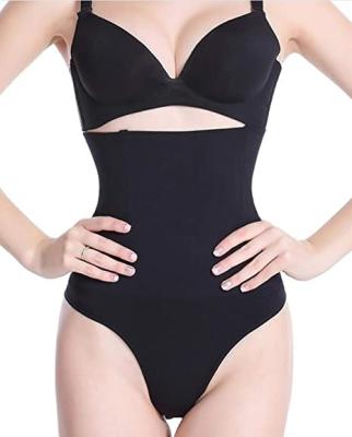 China Antibacterial Women Butt Tummy Lifter Shapewear High Waist Seamless Body Slimmer Thong Panties Shaper Shorts for sale