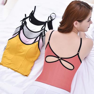 China China Supplier Wholesale One Piece Girls Bulge Cami Shapewear Seamless Womens Control Compression Tank Tops for sale