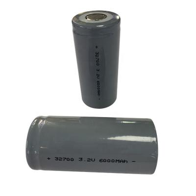 China Power tooks 32700/32650 hot selling cells 6Ah rechargeable cylindrical lithium lifepo4 6000mAh 3.2v battery for sale