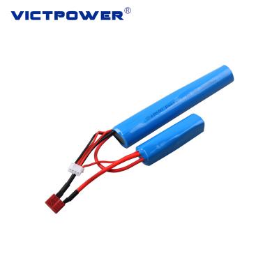 China Machine- The Victpower 18650 11.1V 3000mAh Lithium Battery Pack Rechargeable Battery for sale