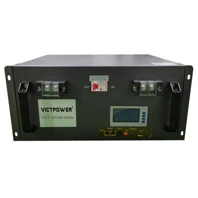 China Power Tools Victpower 51.2V 100Ah Solar Battery DC48V Lifepo4 Battery Pack for sale