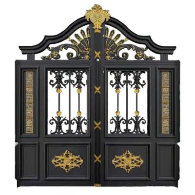 China Easily Assembled Aluminum Garden Gates Design Fencing Gate / Metal Yard Trillium Gates for sale