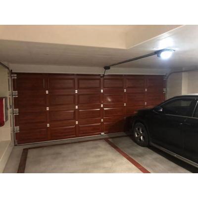 China Waterproof Industrial Automatic Electric Steel Garage Aluminum Alloy Flap Door Garage Door for sale