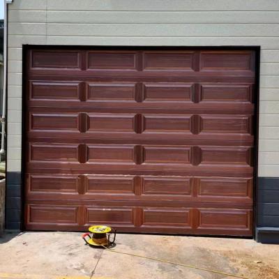 China Waterproof Custom Glass Garage Door Aluminum Alloy Screen Garage Door Retractable Sectional Retractable Aluminum Bifold Aluminum Door for sale