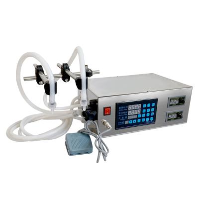 China Popular Semi Automatic Food YK GFK-280 Double Head Liquid Filling Machine , Perfume Filling Machine for sale