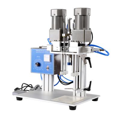 China Food Wholesale Automatic Pneumatic High Speed ​​Bottle Table Top Screw Capper Capping Machine for sale