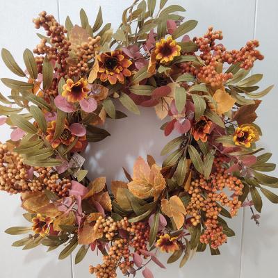 China Decoration indoor outdoor promotion flowers and high quality handmade decorative garlands for Infor and outdoor for sale