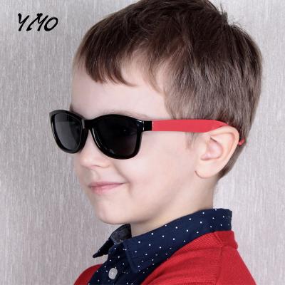 China Sports Sunglasses Children Sports Sunglasses Polarized Classic Brand Designer Eyeglasses TAC TR90 Safety Flexible Frame Kids Shade Boy Girl for sale