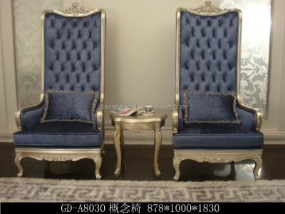 China Eco - Friendly Throne Armchair , Replica Armchair , High Back Hotel Waiting Chair Sofa for sale