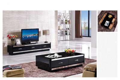 China Hot Selling Modern Design TV Stand Living Room Wooden TV Table for sale