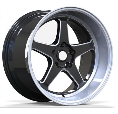 China HOT 18x8.5 ALLOY 19x8.5 19x9.5 5x100 5x114.3 5x112 staggered aftermarket aluminum wheels for sale