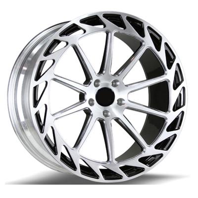 China ALLOY Popular Car Forged Wheel , 19 Inch 5 Hole Alloy Car Rims Wheel Customized Size JWL / VIA Certificated for sale