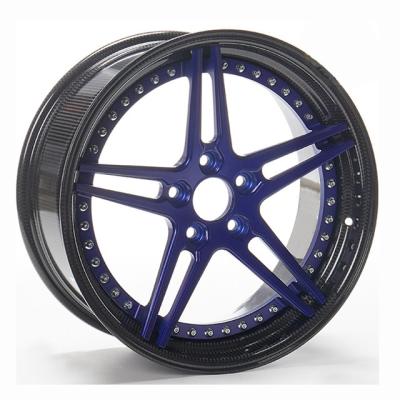 China ALLOY 20 Inch Aluminum Alloy Forged Wheels , 5x114.3 Carbon Fiber Wheel Rims for sale