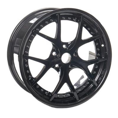 China ALLOY Custom Aluminum Alloy Forged 20 Inch Wheels Rim , Carbon Fiber Forged Wheels Rims for sale